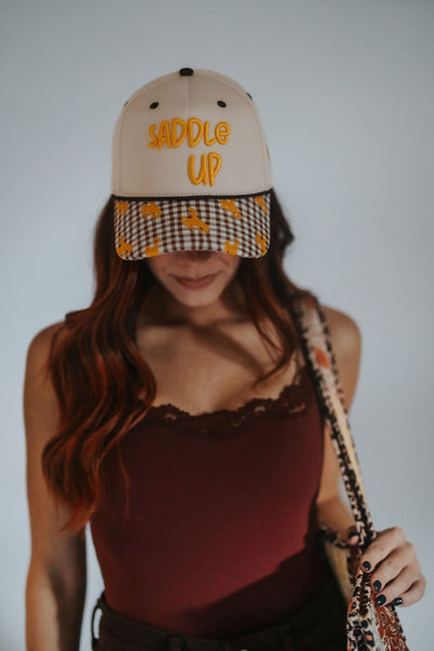 Saddle Up Game Day Hat - RUBY WYLD
