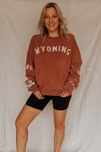 The Acid Wash Cowboy Crewneck