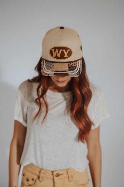 WY Patchwork Steamboat Hat - RUBY WYLD