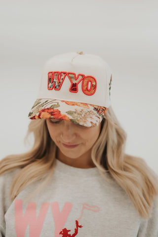 WYO Floral Tapestry Hat