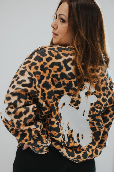 Leopard Cowboy Crewneck
