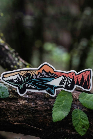 Trout Mountain Sticker