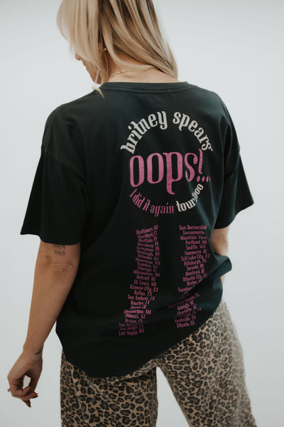 Britney Spears Oops I Did It Again Merch Tee