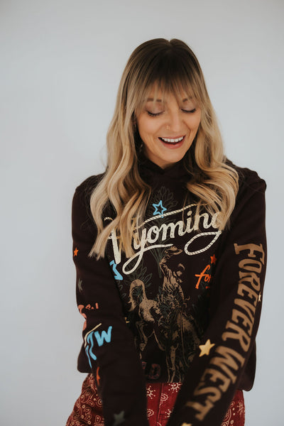 The Cowboy State Hoodie - RUBY WYLD