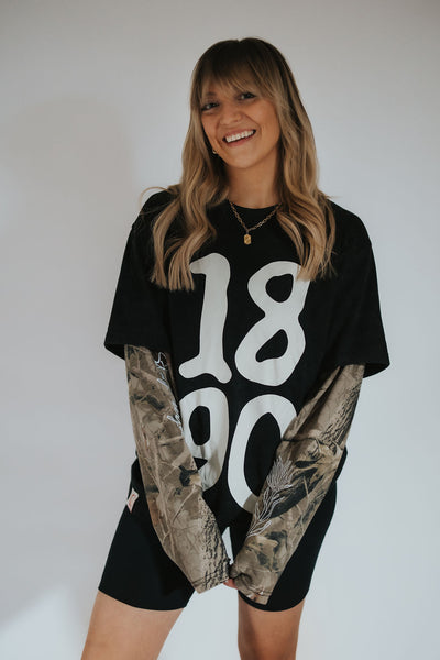 1890 Camo Twofer Long Sleeve
