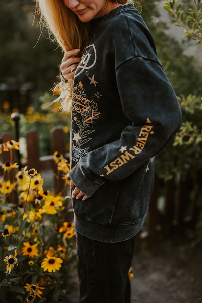 The Cowboy State Crewneck *1 LEFT* - RUBY WYLD