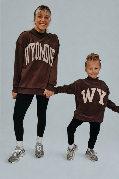 Reversible Wyo Mock Neck