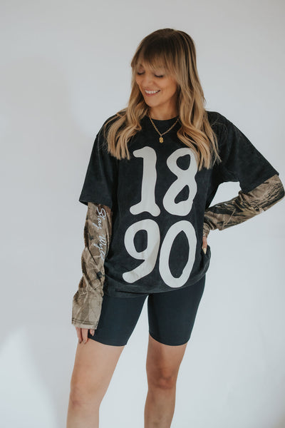 1890 Camo Twofer Long Sleeve