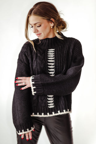 Stitches Sweater *S LEFT* - RUBY WYLD