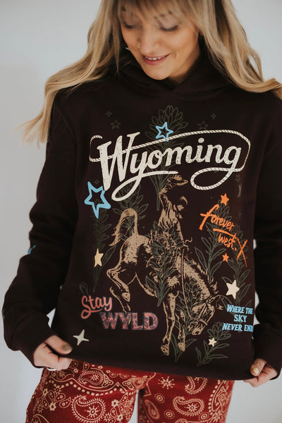 The Cowboy State Hoodie - RUBY WYLD