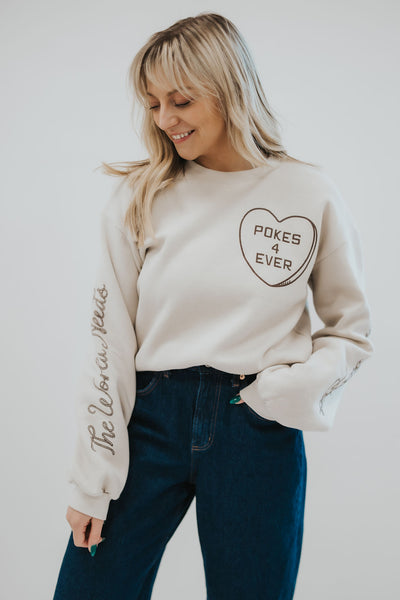 Pokes 4 Ever Crewneck