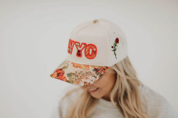 WYO Floral Tapestry Hat