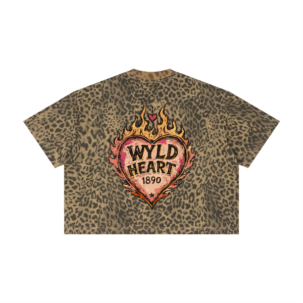 Raised WYLD Leopard Tee
