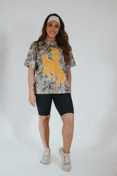 Cowboy Club Camo Tee - RUBY WYLD