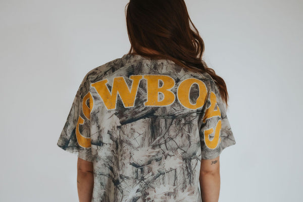 Cowboy Club Camo Tee - RUBY WYLD