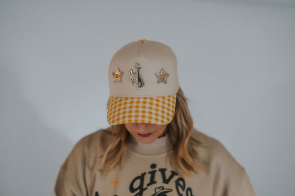 Concho Steamboat Hat - RUBY WYLD