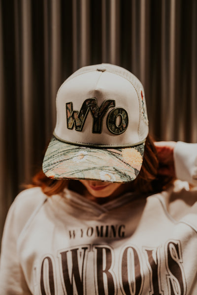 Wyoming in Bloom Trucker Hat