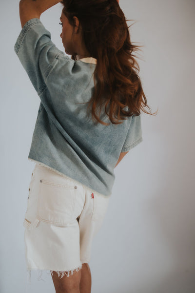 WYLD Cowboys Denim Tee