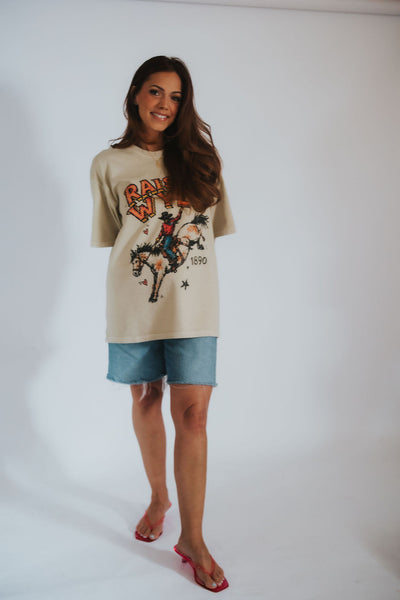 Raised WYLD Tee - RUBY WYLD