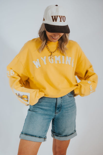 Golden Hour Cowboy Crewneck - RUBY WYLD