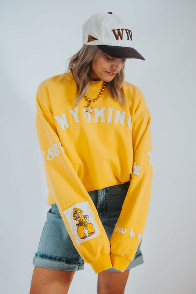 Golden Hour Cowboy Crewneck - RUBY WYLD