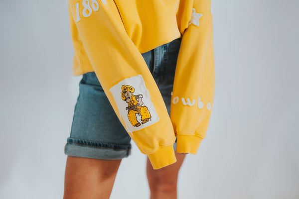 Golden Hour Cowboy Crewneck - RUBY WYLD