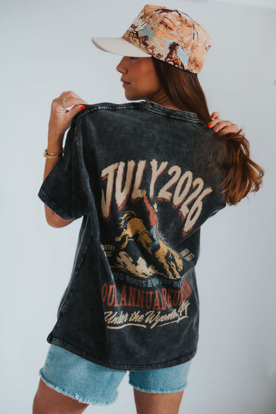 Cheyenne Oversized Tee - RUBY WYLD