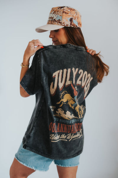 Cheyenne Oversized Tee - RUBY WYLD