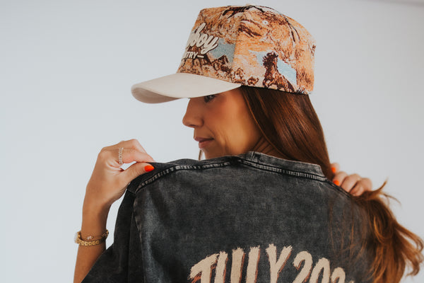 Cowboy Country Tapestry Hat
