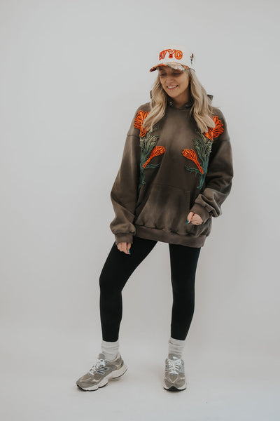 The Indian Paintbrush Hoodie - RUBY WYLD