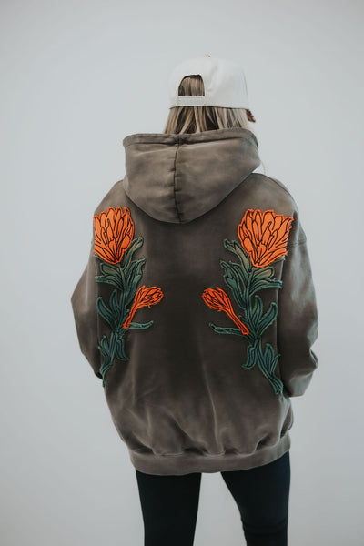 The Indian Paintbrush Hoodie - RUBY WYLD