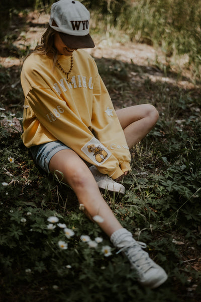 Golden Hour Cowboy Crewneck