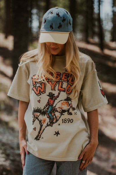 Raised WYLD Tee - RUBY WYLD