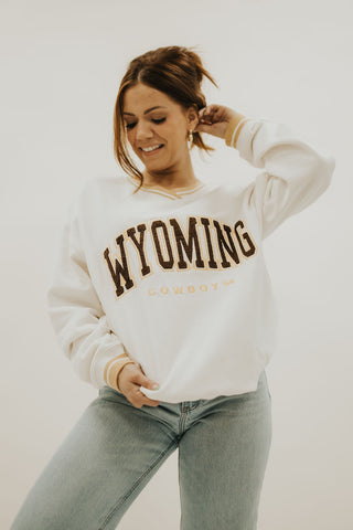 Wyoming Allen Chenille Varsity V-neck *2ND RESTOCK*