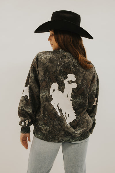 Camo Cowboy Crewneck *FINAL FEW*