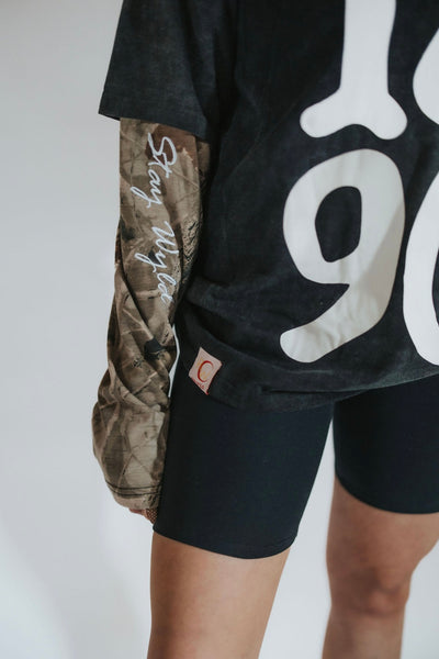 1890 Camo Twofer Long Sleeve