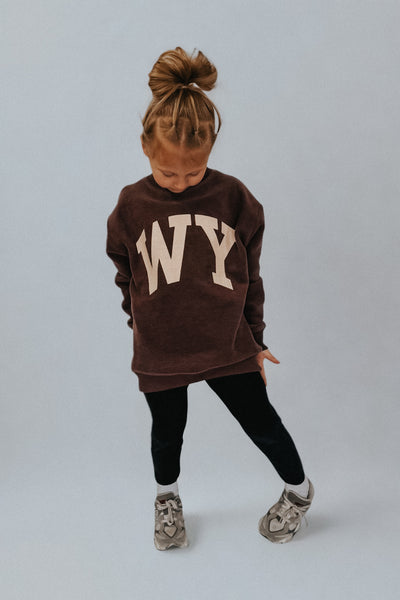 Mini Reversible Wyo Mock Neck