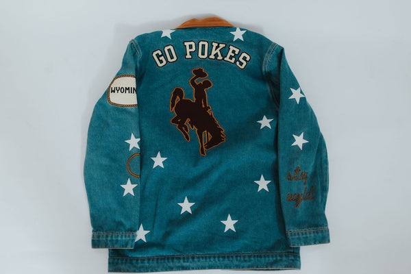 Go Pokes Denim Jacket