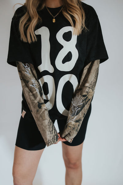 1890 Camo Twofer Long Sleeve