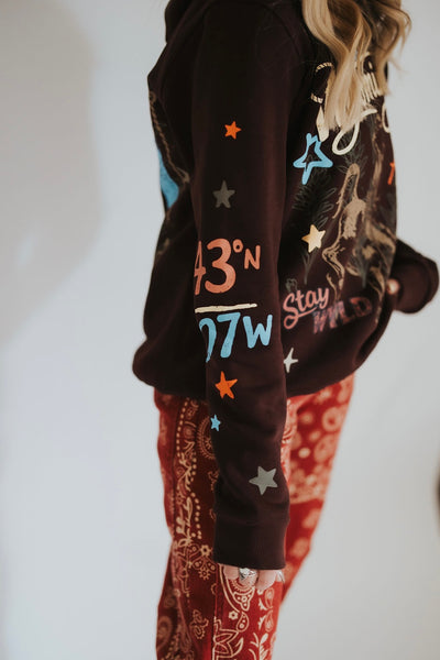 The Cowboy State Hoodie - RUBY WYLD