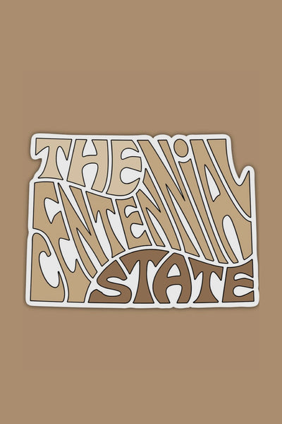 The Centennial State Sticker