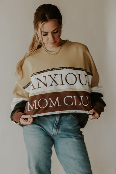 Anxious Mom Club Crewneck *2 LEFT*