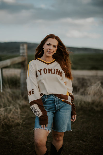 Color Block Cowboy Jersey - RUBY WYLD