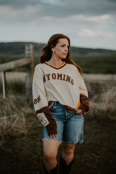 Color Block Cowboy Jersey - RUBY WYLD