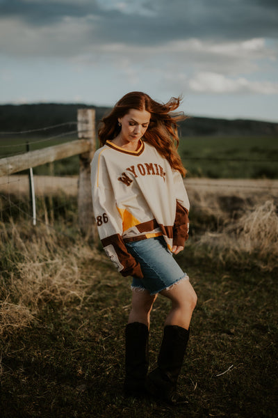 Color Block Cowboy Jersey - RUBY WYLD