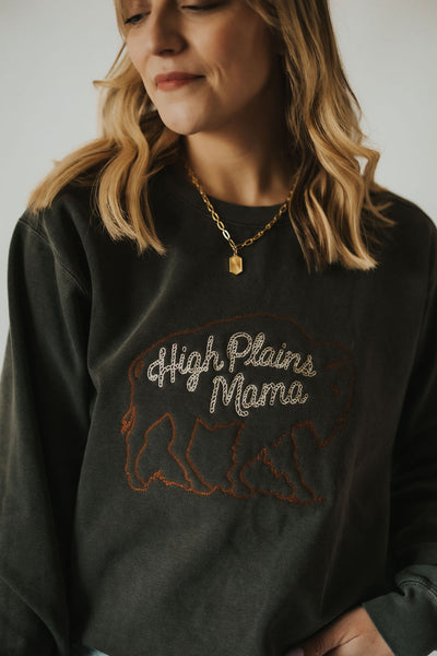 High Plains Mama Crewneck - RUBY WYLD