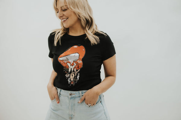Dripping WYO Micro Rib Baby Tee