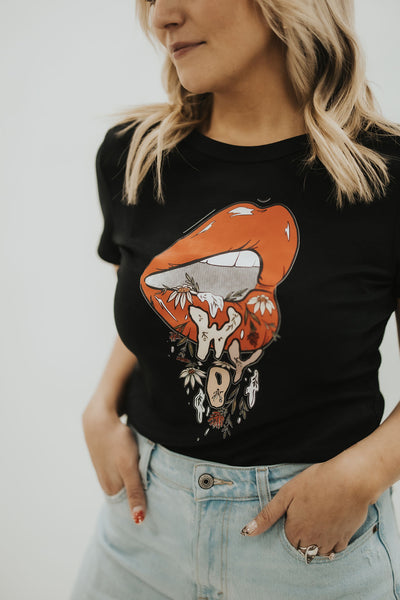 Dripping WYO Micro Rib Baby Tee