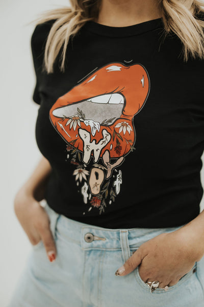 Dripping WYO Micro Rib Baby Tee