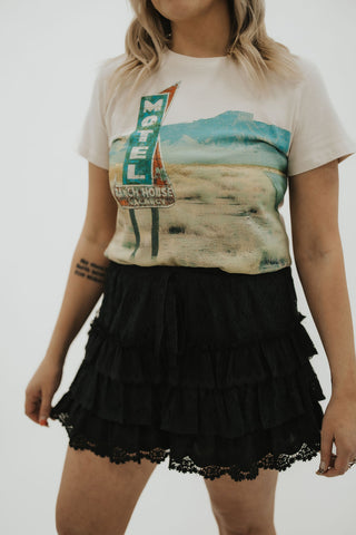 Lacey Days Shorts in Black